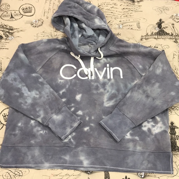 🎁 Calvin Klein Performance Tie-Dyed Active Sweatshirt - Picture 2 of 7